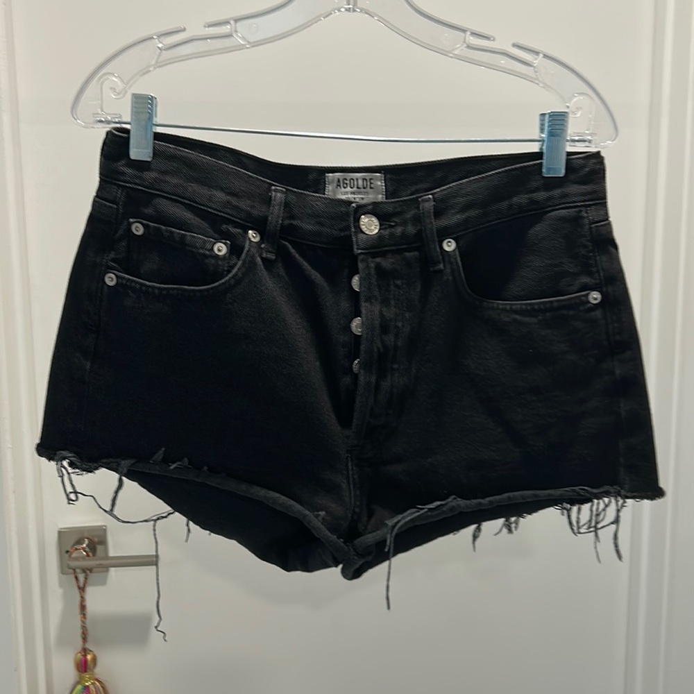 AGOLDE DENIM SHORTS